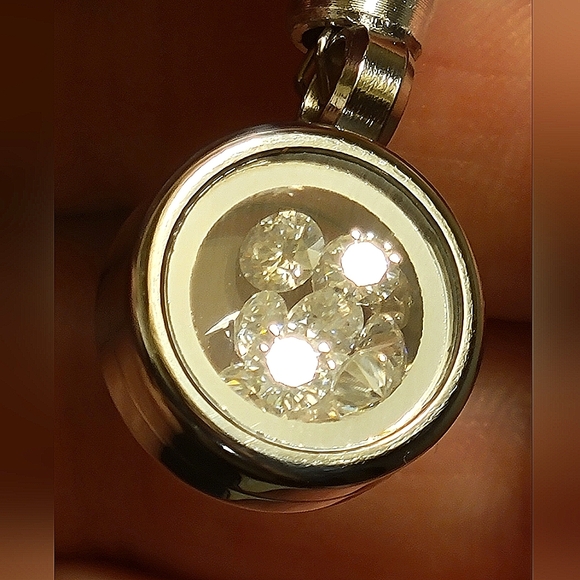 1ctw Diamond Floating Pendant